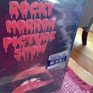 The Rocky Horror Picture Show Blu-ray/DVD with Digital HD - Red & Black